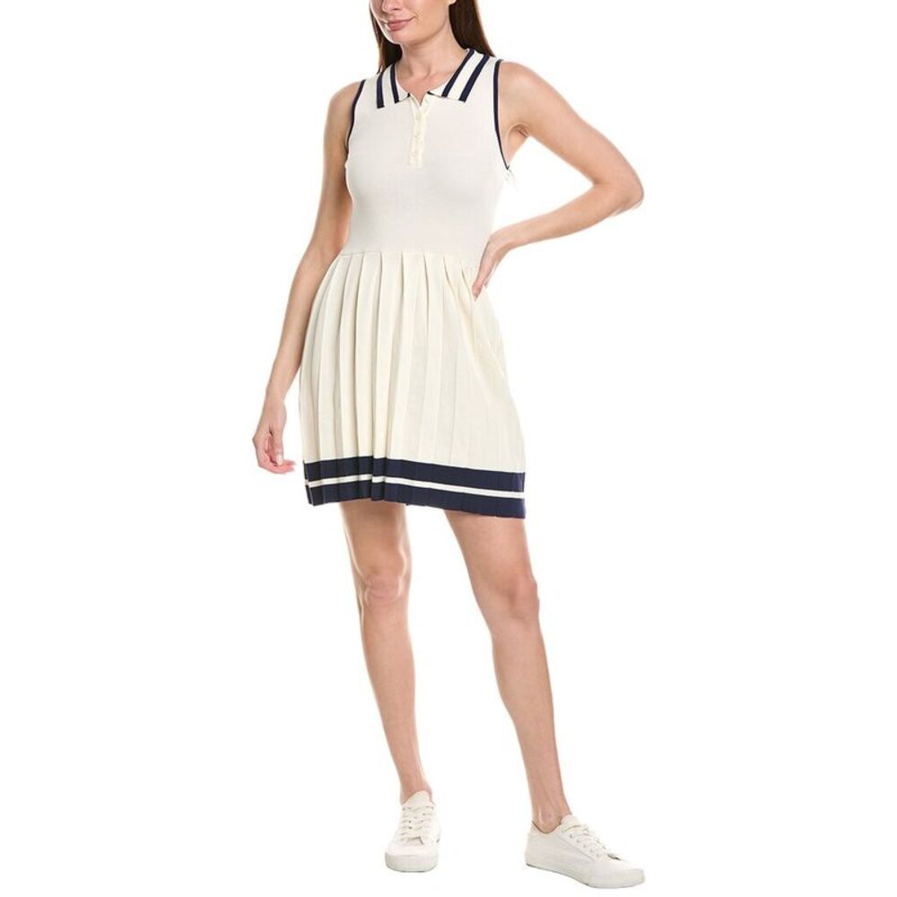 Anna Kay Womens  Tennis Mini Dress, White